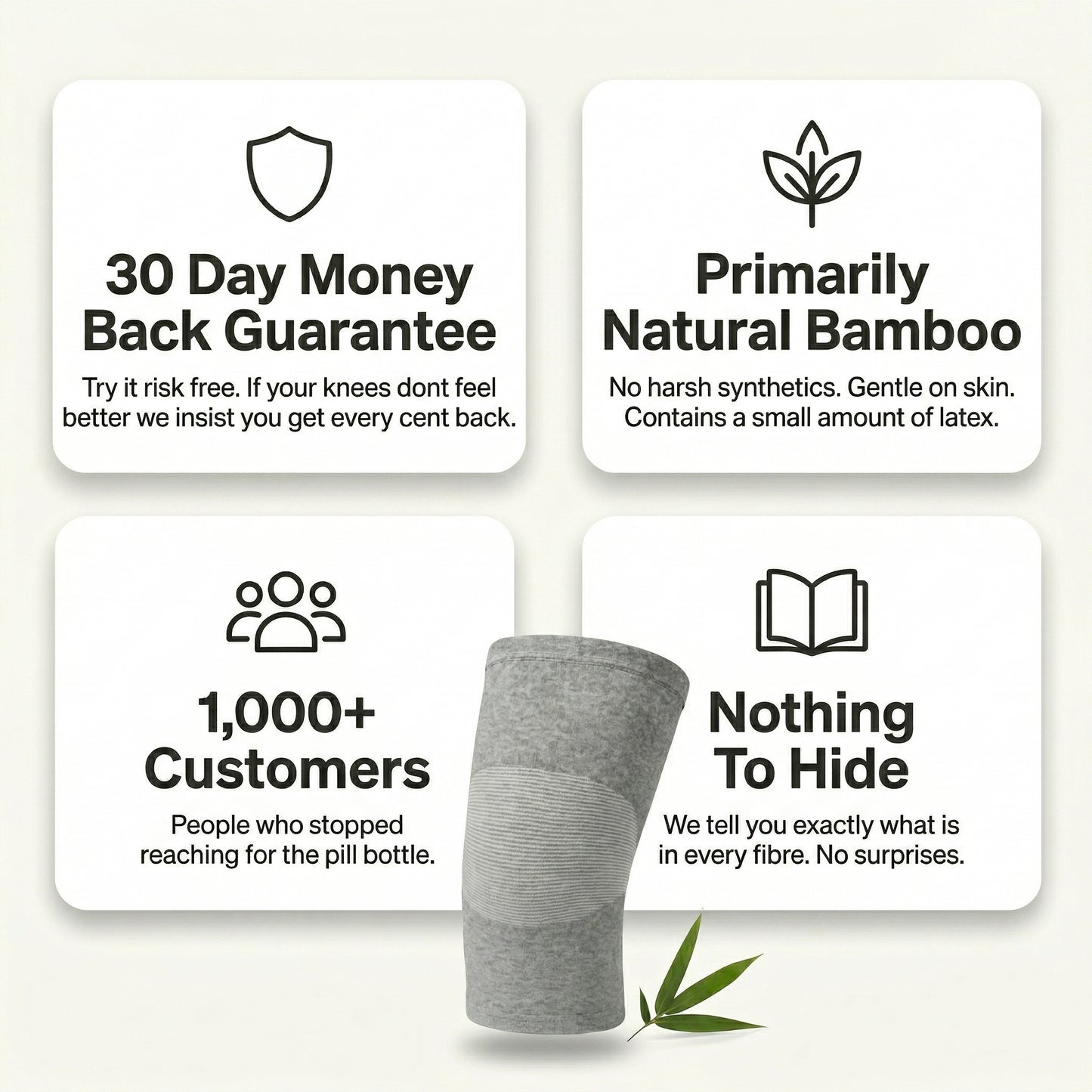 Bamboo Knee sleeve